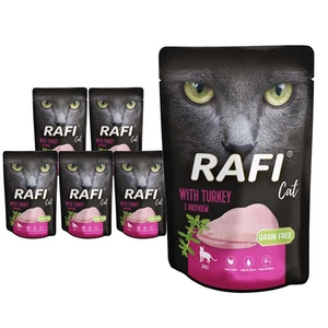 RAFI Cat Adult ar tītaru 10x100g