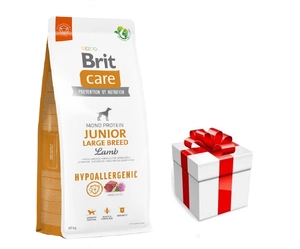 BRIT CARE Dog Hypoallergenic Junior Large Breed Lamb 12kg