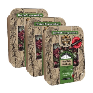 Korona Natury Paśnik barība trušiem un grauzējiem Zāļu maisījums ar hibisku 70 g