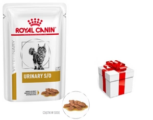 ROYAL CANIN Urīniskā S/O 12x85g gabaliņi mērcē + STAGMENA KATEI