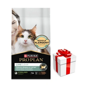 PRO PLAN LiveClear Barība pieaugušiem kaķiem pēc sterilizācijas, bagāta ar lasi 1,4 kg