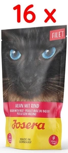 JOSERA Vistas fileja ar liellopu gaļu 16x70g