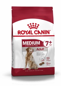 ROYAL CANIN Medium Adult 7+ 15kg sausā barība vecākiem suņiem vecumā no 7 līdz 10 gadiem, vidējas šķirnes suņiem