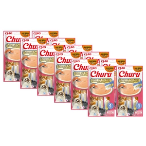 INABA CAT CHURU laši ar tunci 4x14g