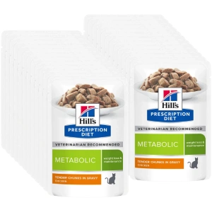 HILL'S PD Prescription Diet Feline Metabolic 85g maisiņš
