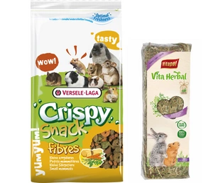 VERSELE-LAGA Crispy Snack Fibres 650g - papildbarība trušiem un grauzējiem
