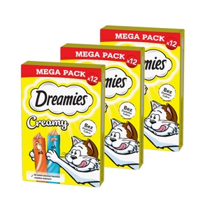 DREAMIES Krēmveida ar vistu un lasi 12x10g