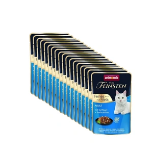 ANIMONDA Cat Vom Feinsten Adult mājputnu gaļa + pollaka fileja 85g paciņa