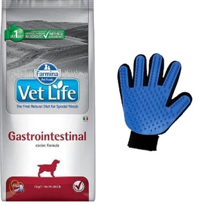 FARMINA Vet Life Dog Gastrointestinal 12kg + bezmaksas ķemmēšanas cimds