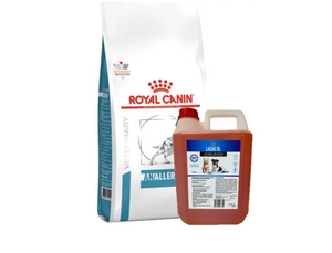 ROYAL CANIN Anallergenic AN18 8kg + LAB V Laša eļļa suņiem un kaķiem 5000ml