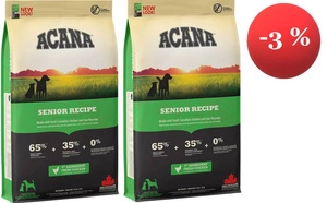 ACANA HERITAGE Senior Dog 2x11,4kg