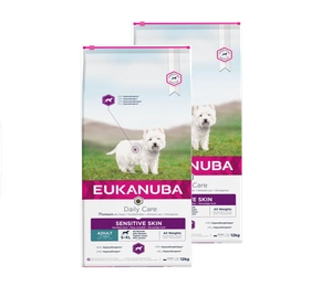 EUKANUBA Daily Care Adult Sensitive Skin 12kg