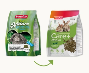 BEAPHAR-Care+ Rabbit 1,5kg - Super Premium barība pieaugušiem trušiem