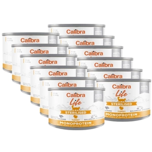 CALIBRA Cat Life Sterilizēta tītara 200g