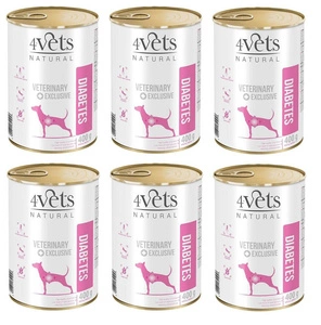 4Vets Dog Diabetes 400g x6