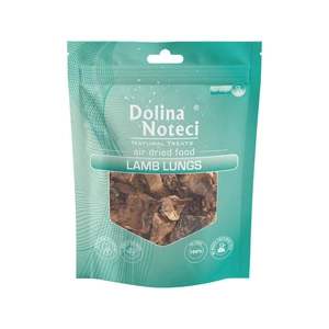 DOLINA NOTECI Natural Treats Lamb Lungs jēra plaušas delikatese suņiem 100 g