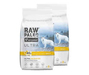 Vet Expert RAW PALEO ULTRA TURĶIS ADULT LARGE 2KG