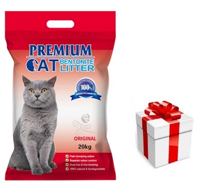 Premium Cat Clumping Bentonite Litter - dabīgs kaķiem 5L