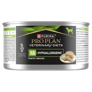 PRO PLAN Veterinary Diets HA Hipoalerģiska mitrā suņu barība putas 195g