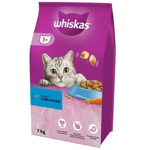 WHISKAS Adult 7kg - sausā kaķu barība ar tunci un dārzeņiem