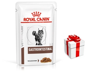 ROYAL CANIN Gastro Intestinal 12x85g paciņa (šķēles mērcē) + STAGMENA KATEI