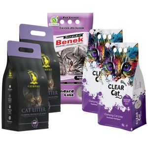 Clear Cat Blanco Lavender bentonīta pakaiši 5l