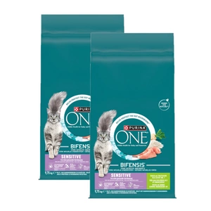 Purina One Sesitive Turkey & Rice Adult Cat Food 9,75kg