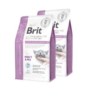 BRIT GF Veterinary Diets Cat Ultra-Hypoallergenic 2x2kg
