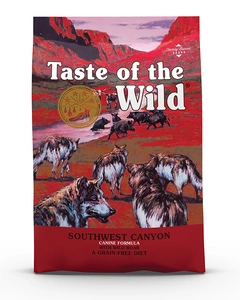 TASTE OF THE WILD Dienvidrietumu kanjons 12,2kg