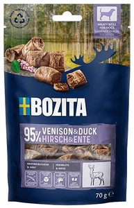 BOZITA Meaty Bites pīles un brieža gaļas našķi suņiem 70g