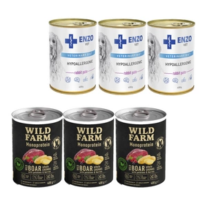 Wild Farm Monoprotein Wild Boar 400g hipoalerģiska barība suņiem