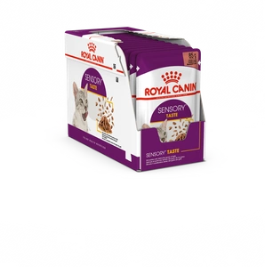 ROYAL CANIN Sensory Taste mitrais šķeldu barība mērcē 12x85g