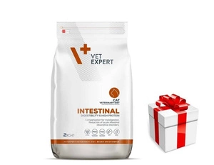 VETEXPERT Veterinary Diet Cat Intenstinal 2kg + Cat Surprise