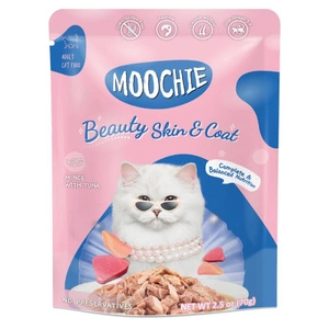MOOCHIE Beauty Skin&Coat Mince With Tuna 70g skaista āda un spalva