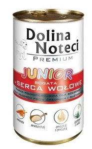 Dolina Noteci PREMIUM Junior vērša sirdis 24x400g