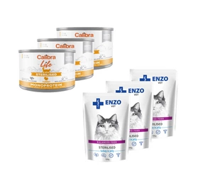 CALIBRA Cat Life Sterilizēta tītara 200g