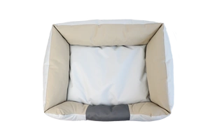 UNIQ PETS Taisnstūra formas gulta suņiem CHROME S 50x40x17cm