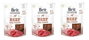 BRIT Jerky Snack liellopa fileja 80g