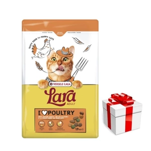 VERSELE-LAGA Lara Adult Turkey & Chicken 1.9kg - Pieaugušo kaķu barība ar vistas un tītara gaļu