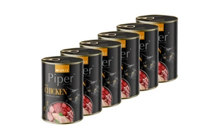 DOLINA NOTECI Piper kaķiem ar vistas gaļu 6x400g