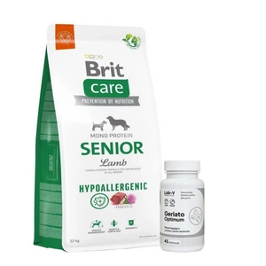 BRIT CARE Hypoallergenic Senior Lamb 12kg