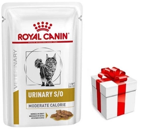 ROYAL CANIN Cat Urinary Moderate Calorie 12x85g + STAIGMENA KATEI