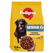 Pedigree Adult Senior ar putnu gaļu un dārzeņiem 2,6 kg