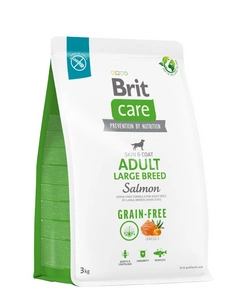 BRIT CARE Dog Bez graudaugu produkti pieaugušajiem lielo šķirņu suņiem laši 3kg