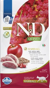 FARMINA N&D Quinoa Hairball Cat Adult 300g