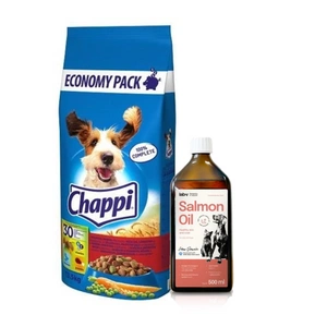 CHAPPI 13,5kg - sausā barība su liellopu gaļu, mājputnu gaļu un dārzeņiem