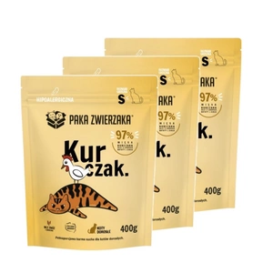 Paka Zwierzaka - KOT sausā barība Vistas ''S'' 400g