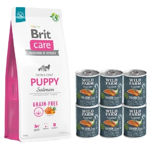 BRIT CARE Dog Puppy Puppy Salmon 12kg