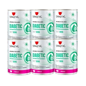 Disugual Veterinārais mitrais barība suņiem DIABETIC Pork (pieaugušajiem) 400g