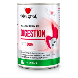 Disugual Veterinārā mitrā barība suņiem DIGESTION Rabbit (pieaugušajiem) 400g